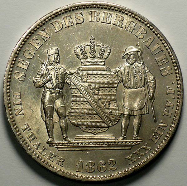 1869-Saxony-Thaler